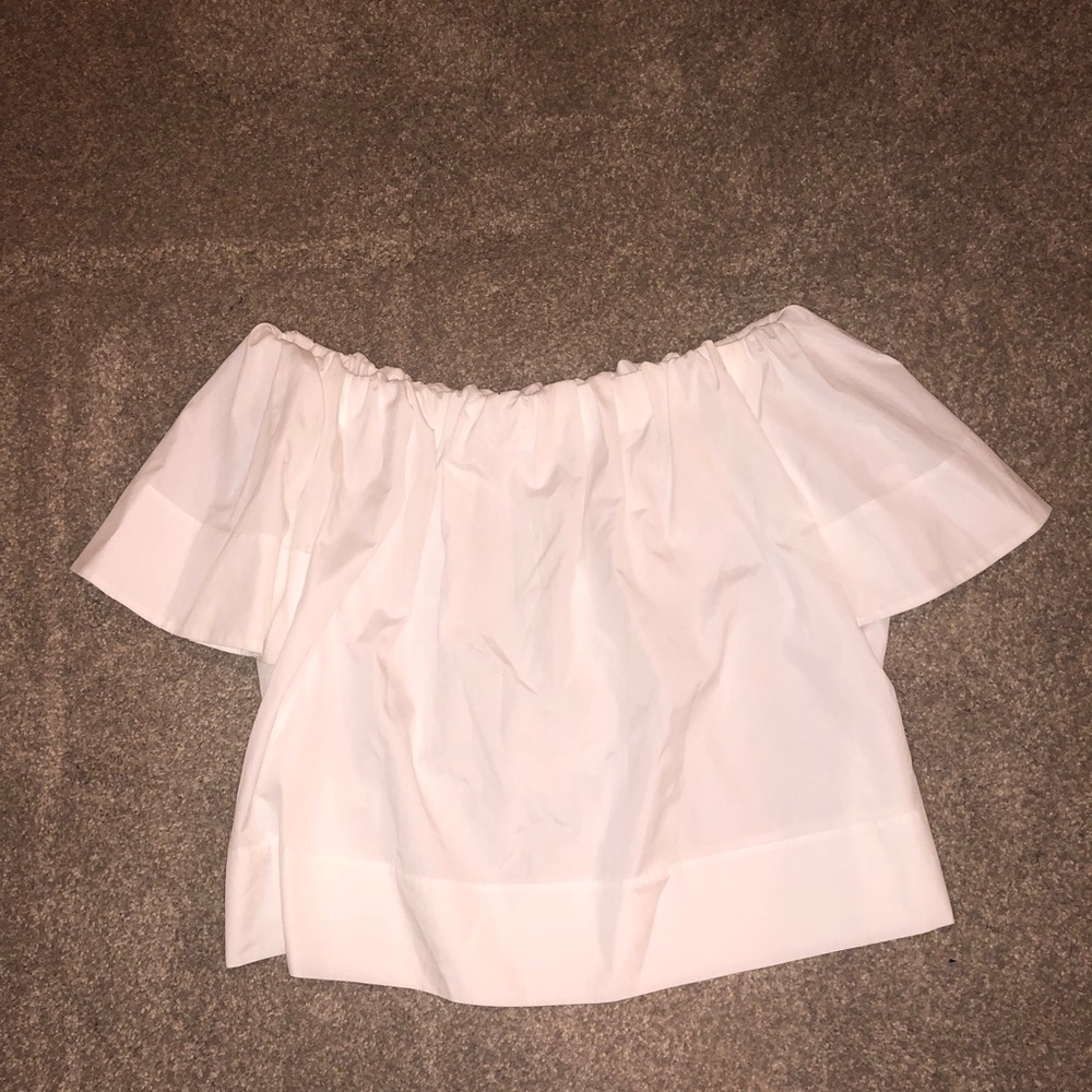 Vince , white off the shoulder top